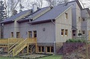 Ryzí šedá patina na dřevěné fasády