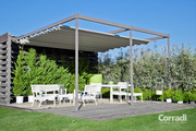 Pergola efektivně poslouží po celý rok