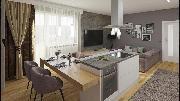 byt 3+kk, 86m2, v unikátní  nové dřevostavbě, Mongolská ul., Ostrava Poruba,