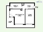 Pron�jem 2+kk s velkou rohovou terasou