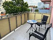 Pronájem částečně vybaveného bytu 1+kk,40 m2, 4.NP,balkón, garážové stání, ul. Vrchlického, Jihlava.