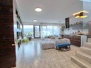 Prodej, luxusn sten byt 4+kk, 155 m2 Rohansk nbe, Praha 8 - Karln, 2 terasy celkem 205 m2