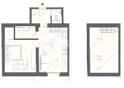 Prodej, mezonetov� byt, 2,5+kk, 75 m2, B�lehradsk�, Praha 2 - Vinohrady, po rekonstrukci, sklep
