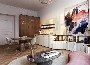 Prodej, n�dhern� byt, 3+kk, 89 m2, B�lehradsk�, Praha 2 - Vinohrady, po rekonstrukci, sklep