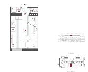 Prodej, p�kn� byt, 1+kk, 26 m2, Ke Kr�i, Praha 4 - Bran�k, sklep