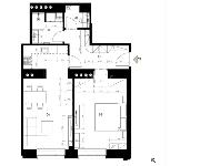 Prodej, prostorn� byt 2+kk, 60 m2, Pod Drinopolem, Praha 6 - B�evnov, sklep, parky, tramvaj