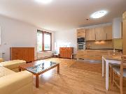 Prodej, prostorn byt, 2+kk, 59 m2, Klmova, Praha 5 - Radlice, novotavba, pedzahrdka 40 m2