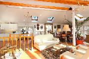 Pron�jem, atraktivn� loft 1+kk, 150 m2, P�se�n�, Praha 8 - Troja, terasa 30 m2, v�tah do bytu