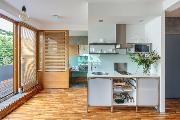 Pronjem, byt 2+kk, Holekova, Praha 5 - Smchov, 50 m2, terasa, recepce, nedaleko metra Andl