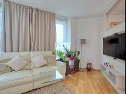Pronjem, krsn byt, 1+kk, 42 m2, Pitterova, Praha 3 - ikov, terasa 11 m2, parkovn, sklep