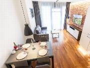 Pronjem, krsn byt 2+kk, 55 m2, Horsk, Praha 2 - Nov Msto, terasa 9 m2, centrum