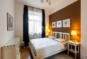 Pronjem, krsn byt, 2+kk, Devn, Praha 2 - Nov msto, 48 m2, vhled na Prask hrad