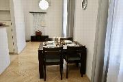 Pron�jem, luxusn� za��zen� byt 2+kk, 83 m2, Ostrovn�, Praha 1 - Nov� M�sto, balkon, v centru