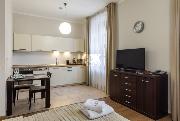 Pron�jem, luxusn� byt 1+kk, 32 m2, Ostrovn�, Praha 1 - Nov� M�sto, parkov�n�, v centru