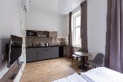 Pron�jem, luxusn� byt 1+kk, Opletalova, Praha 1 - Nov� M�sto, 24 m2, u V�clavsk�ho n�m�st�, balkon