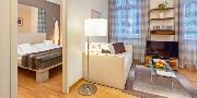 Pronjem, luxusn byt 3+kk, Belgick, Praha 2 - Vinohrady, 74 m2, sauna, fitness, recepce, u metra