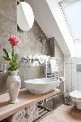 Pron�jem, luxusn� duplex 1+1, Hole�kova, Praha 5 - Sm�chov, 38 m2, terasa, �klid, metro, recepce
