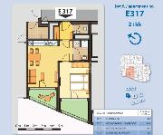 Pronájem, nádherný byt 2+kk, Horská, Praha 2 - Nové Město, 55 m2, balkon, garáž, úklid