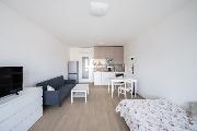 Pron�jem, p�kn� byt, 1+kk, 36 m2, Buka�ova, Praha 9 - Vyso�any, lod�ie, sklep, v novostavb�