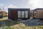 Modulov prefabrikovan zateplen domek pro komern ely