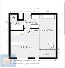 Prodej zrekonstruovan�ho bytu 2+kk (43 m2) s lod�i� a gar�ov�m st�n�m, Praha 8 -Troja, Hn�zdensk�