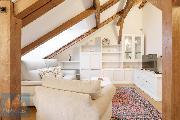 Pron�jem podkrovn�ho za��zen�ho bytu 3+kk (126,8 m2) s terasou, Praha 1 - Nov� M�sto, Truhl��sk�