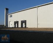 Pron�jem skladovac� haly s chlad�c�mi boxy (1 762 m?), V�tov u Slan�ho