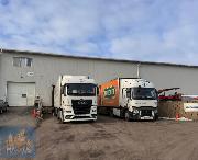 Pron�jem skladovac� haly s chlad�c�mi boxy (1 762 m?), V�tov u Slan�ho