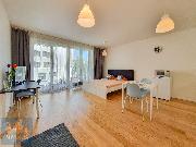 Pron�jem za��zen� novostavby bytu 1+kk (35 m2) s balkonem (5 m2), Praha - Vr�ovice, ul. Archangelsk�