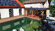 Kompletn� vybaven� modern� bungalov 4+kk | wellness, koupac� jez�rko, FVE | Kamenn� �jezd u N��an