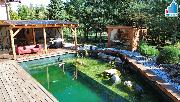 Kompletn� vybaven� modern� bungalov 4+kk | wellness, koupac� jez�rko, FVE | Kamenn� �jezd u N��an