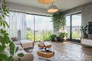 Elegantn byt s krsnm vhledem na Prahu   3+kk s terasou v rezidenci SAKURA Praha 5 - Koe