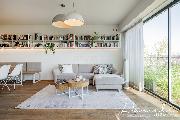 Elegantn byt s krsnm vhledem na Prahu   3+kk s terasou v rezidenci SAKURA Praha 5 - Koe