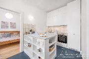 Klidn� a proslun�n� byt k pron�jmu. Pln� vybaven� 2kk, 47m2 na Vinohradech, ul. Pod Zvona�kou
