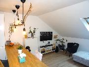 Prodej hezkho, podkrovnho bytu v cihlovm dom 3+1 87 m2 + sklep 13 m2, Stehlkova, Slan