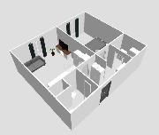 Pron�jem bytu 2+kk, Praha 5 Barrandov, kompletn� za��zeno.