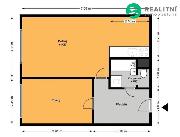 Prodej bytu 2+kk v OV 41 m2 Teplice