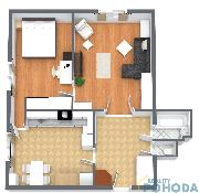 Pron�jem bytu 2+1 v Praze 3 �i�kov