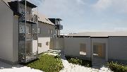 Developersk projekt bytovho domu se 6 bytovmi jednotkami se stavebnm povolenm.