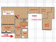 Exkluzivn� nab�dka RD 6+1 244m2 s gar��, d�lnou, sklepem, terasou a zahradou, Libu��n u Kladna