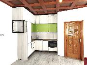Prodej bytu 2+KK 43 m2, osobn� vlastnictv�, p��zem� domu, Ose�n�, m�stn� ��st Z�brd�, Libereck� kraj