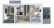 Prodej novostavby rodinn�ho domu 5+kk, 132,9 m2, pozemkem 602m2, Roudnice nad Labem E