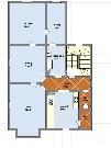 Prodej vily 210 m2 s temi byty a gar 40 m2, pozemek 1425 m2 v mst Doksy u Mchova jezera