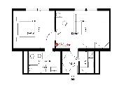Pron�jem bytu 2+1 v ulici A.Sochora v Teplic�ch (902)