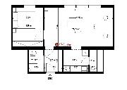 Pron�jem bytu 2+1 v ulici A.Sochora v Teplic�ch (1202)