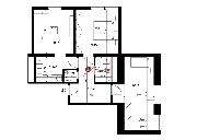 Pron�jem bytu 3+1 v ulici A.Sochora v Teplic�ch (803)