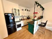 Pron�jem modern�ho bytu 2+kk s balkonem, gar�ov�m st�n�m a sklepem