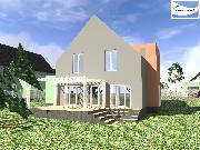 Rozestavn novostavba RD s terasou, gar s dlnou, pozemek 1051 m2 - Frantikovy Lzn
