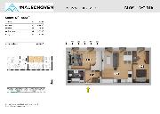 1B1b Prodej bytu, 3+kk, 67.1m? , projekt Pod Malechovem, esk Brod,