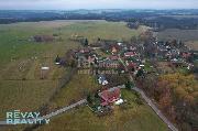 Exkluzivn, prodej pknho stavebnho pozemku 3384 m2 stodolou na okraji obce Olbramov